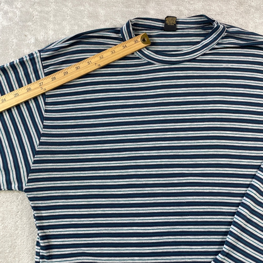 Vintage REI Base Layer Tee Mens Large Blue Long Sleeve USA Gorpcore Outdoor - Picture 6 of 9